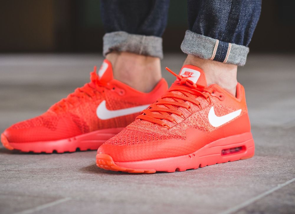 air max one flyknit rouge